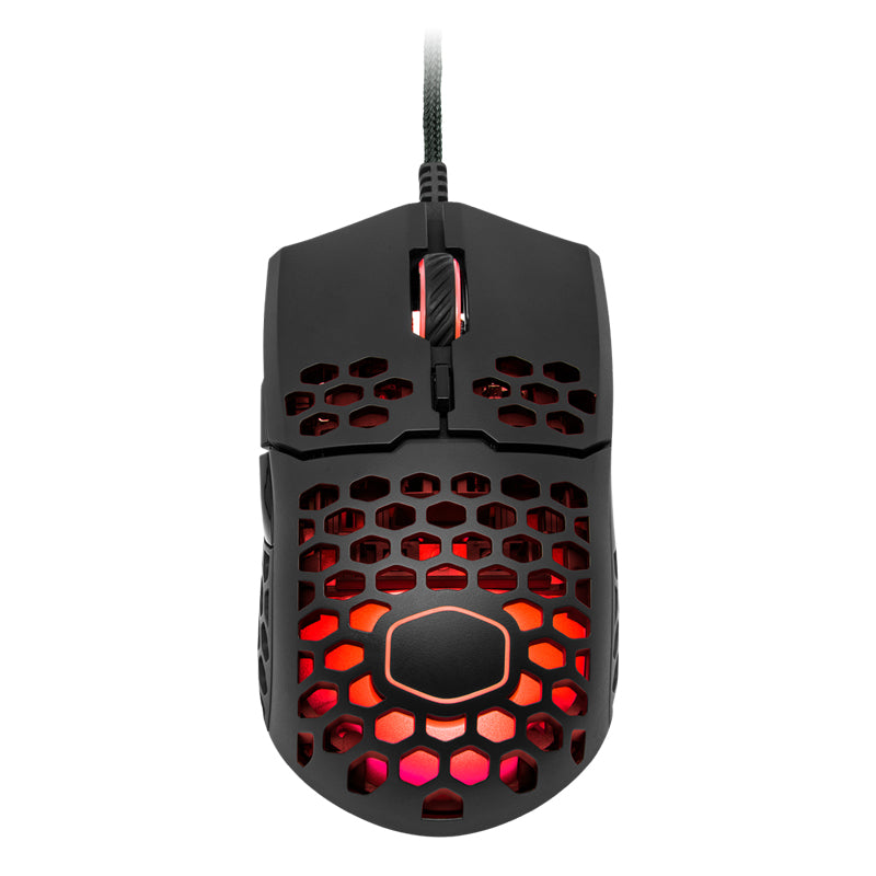 MOUSE COOLER MASTER MM711 BLACK RGB 16K DPI MM-711-KKOL1 MOUSE COOLER MASTER MM711 BLACK RGB 16K DPI MM-711-KKOL1